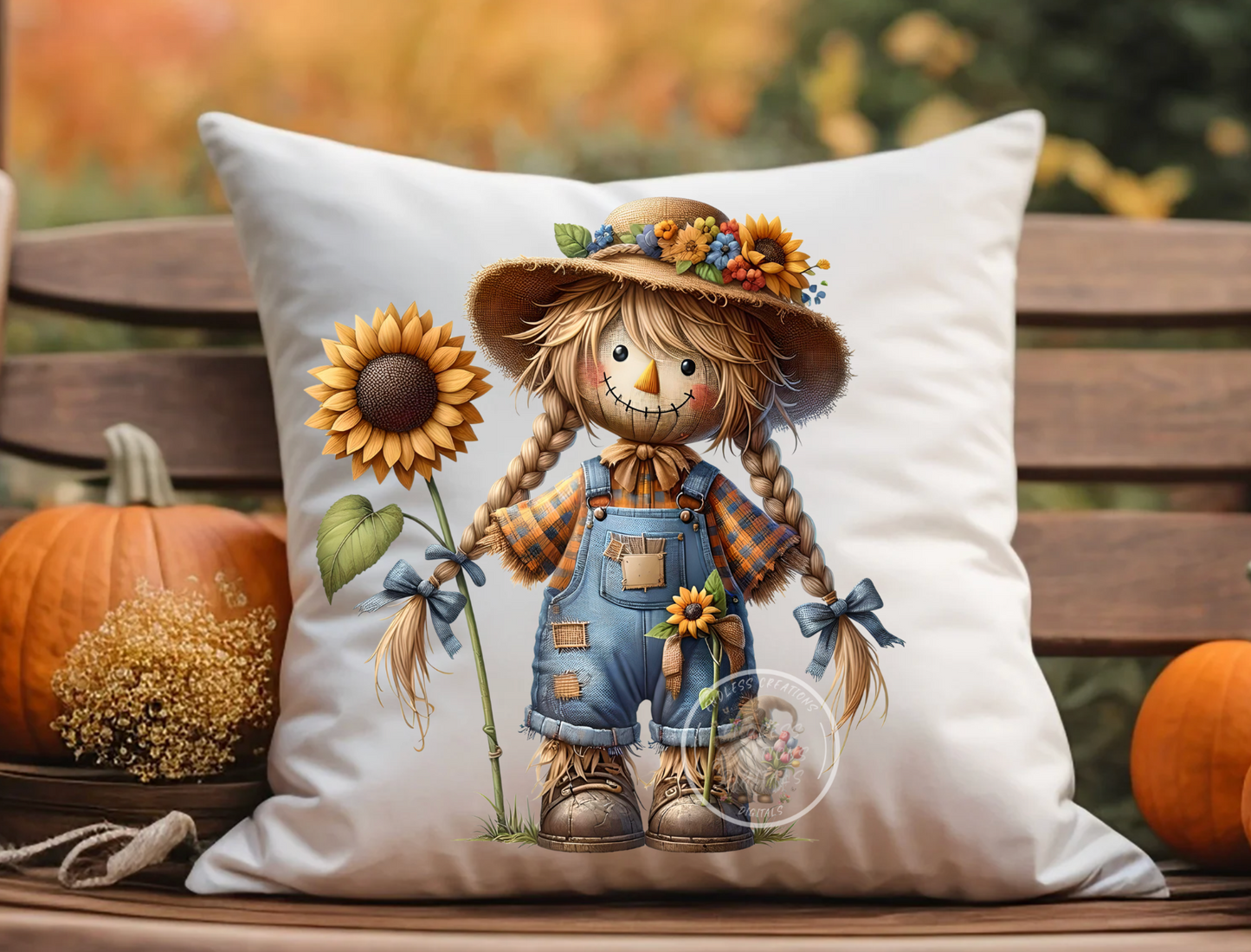 FALL SCARECROW TRANSPARENCIES
