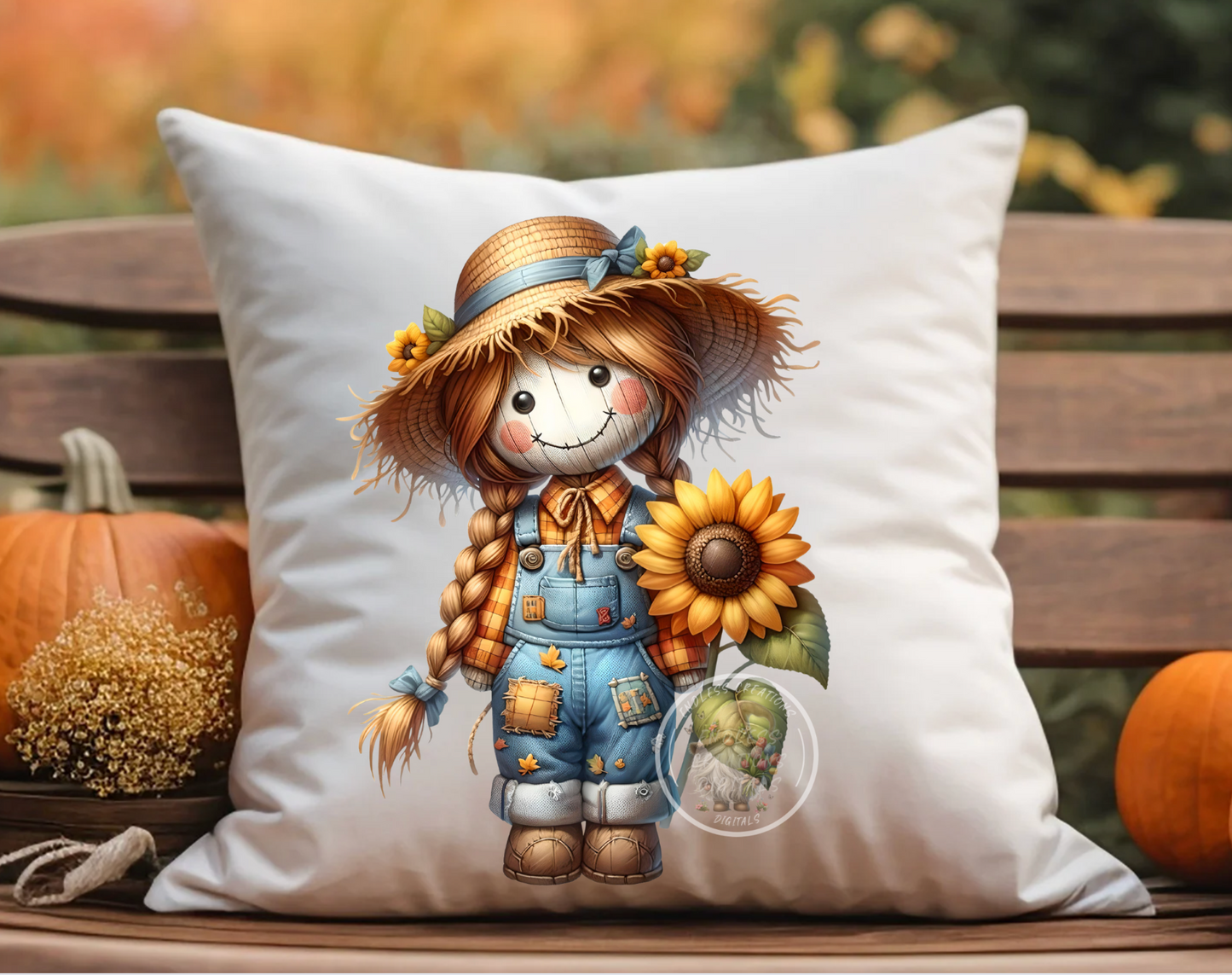 FALL SCARECROW TRANSPARENCIES