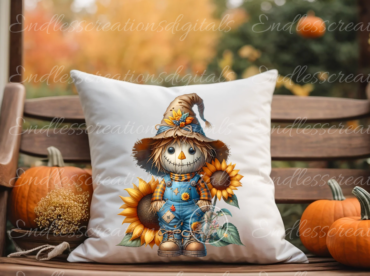 FALL SCARECROW TRANSPARENCIES