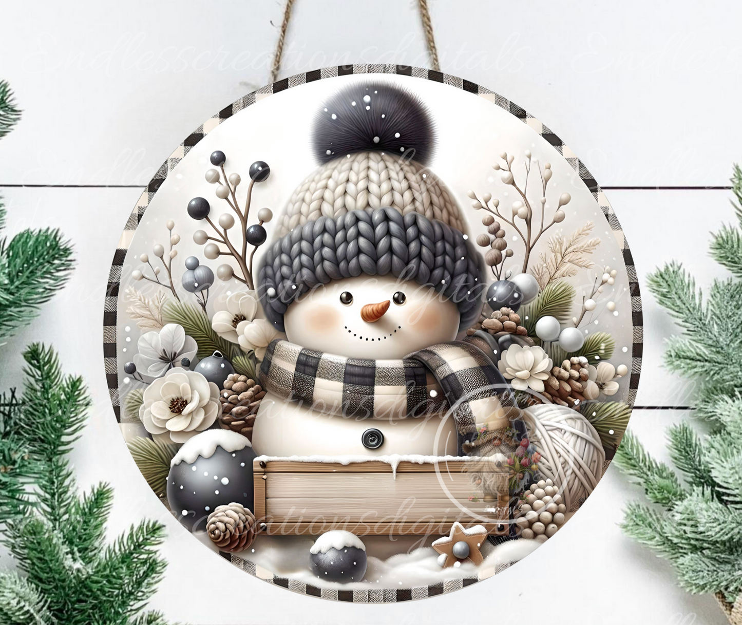 SNOW PLACE LIKE HOME WINTER SNOWMAN