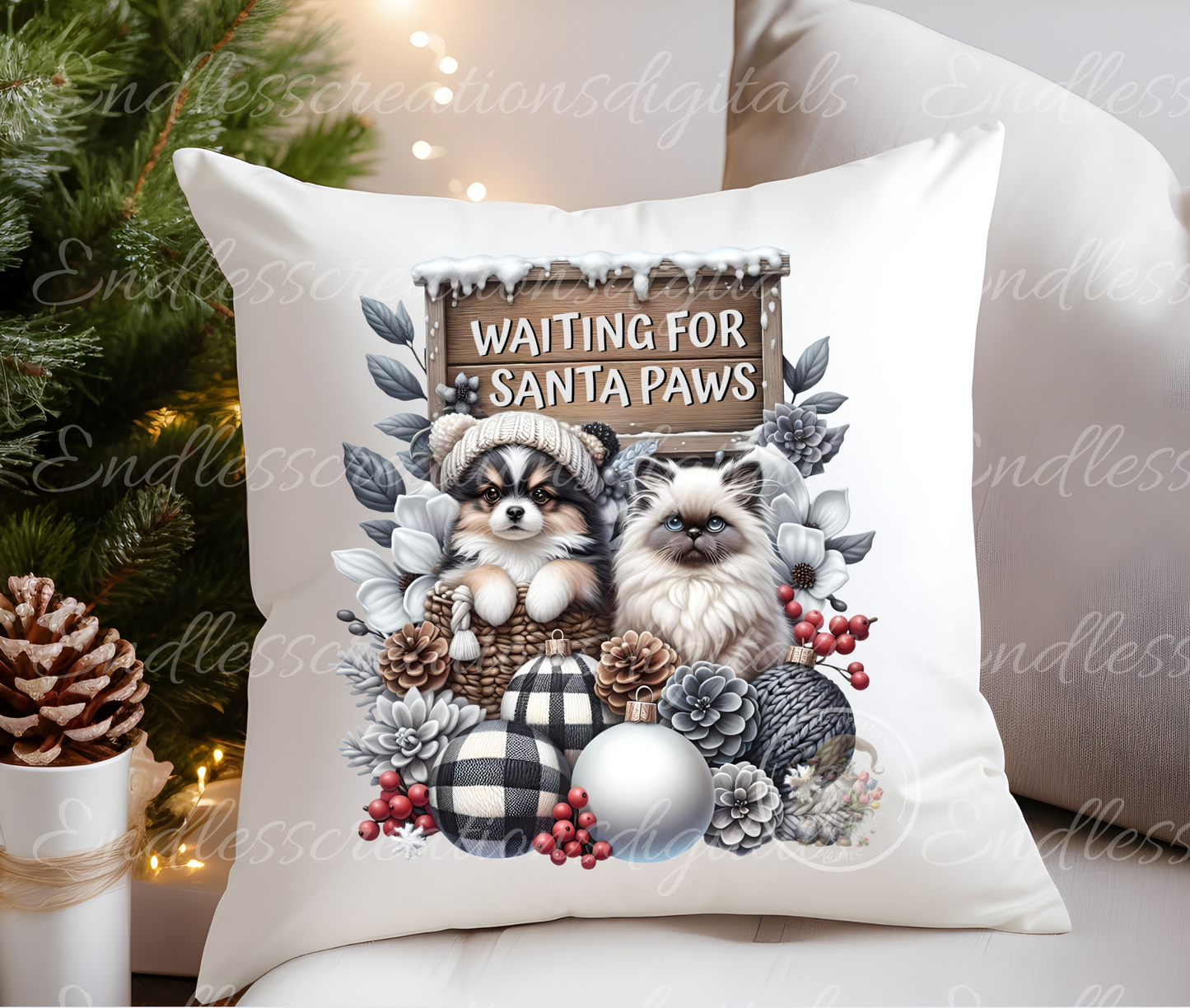 WINTER PUPPIES/KITTENS TRANSPARENCIES