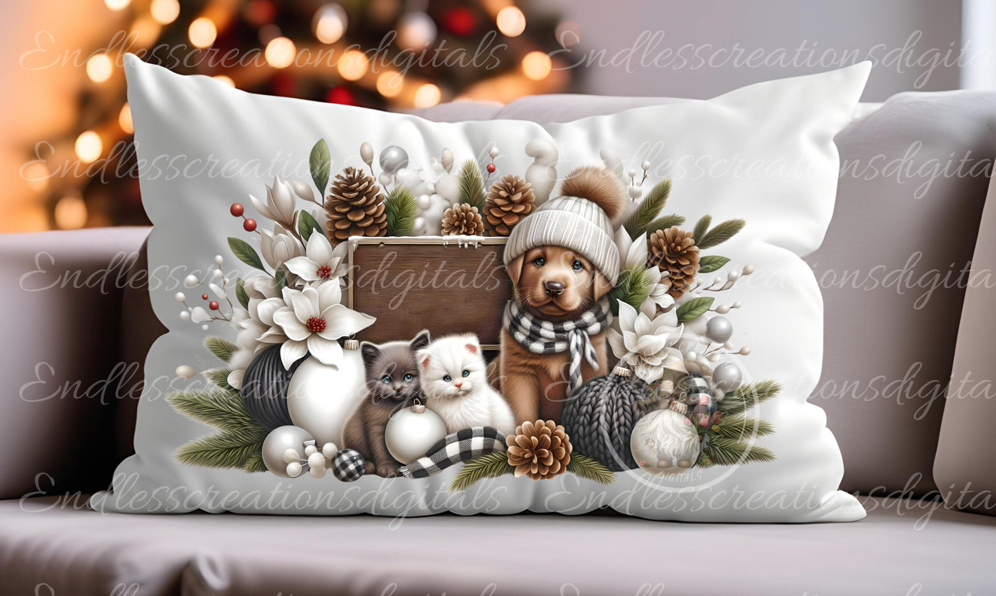 WINTER PUPPIES/KITTENS TRANSPARENCIES