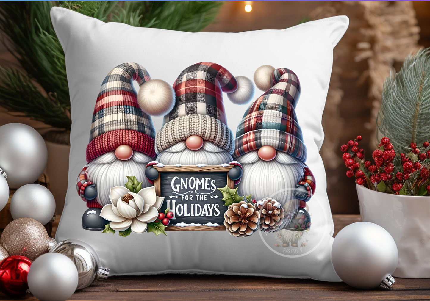 GNOME FOR THE HOLIDAYS BUNDLE WITH TRANSPARANCIES