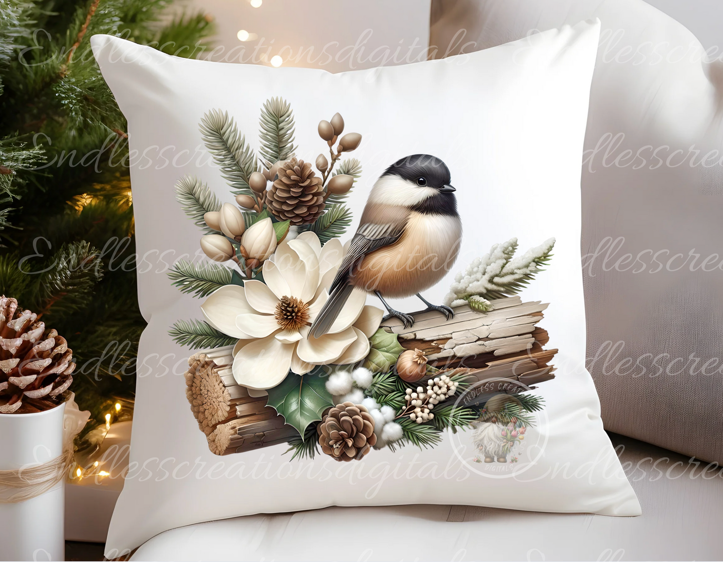 WINTER BLESSING CHICKADEE BUNDLE