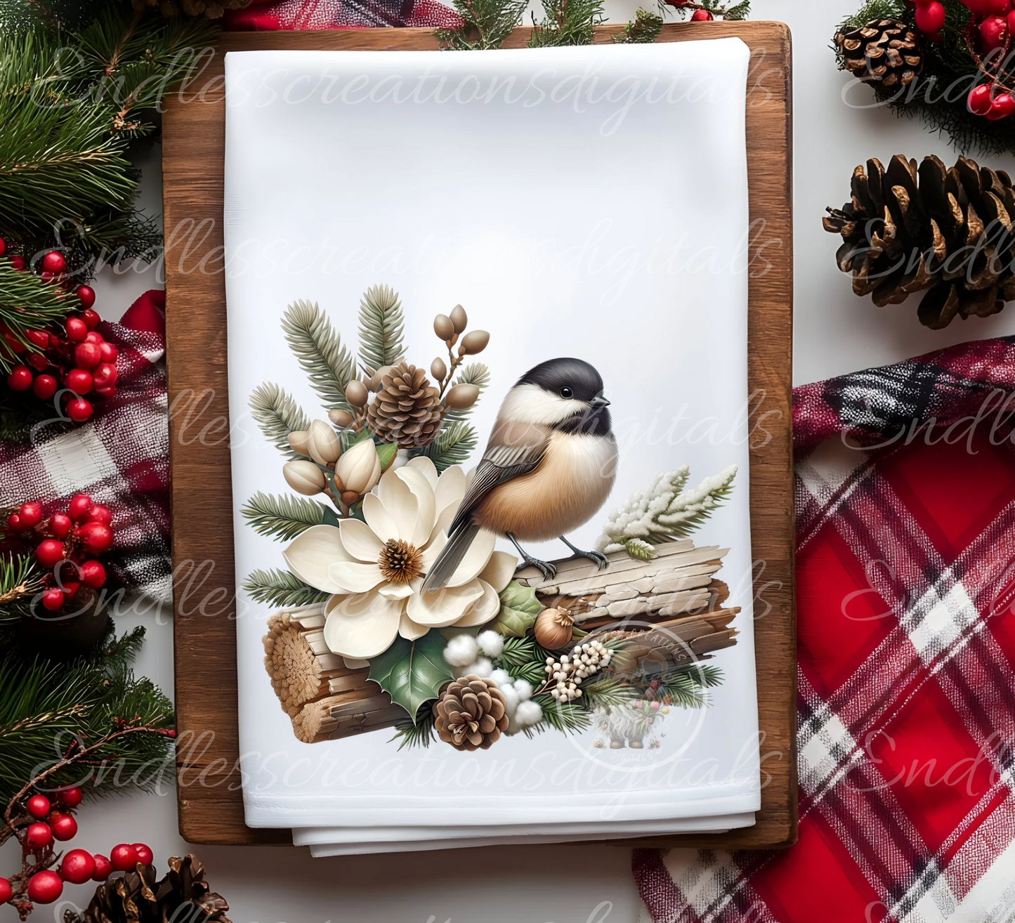 WINTER BLESSING CHICKADEE BUNDLE