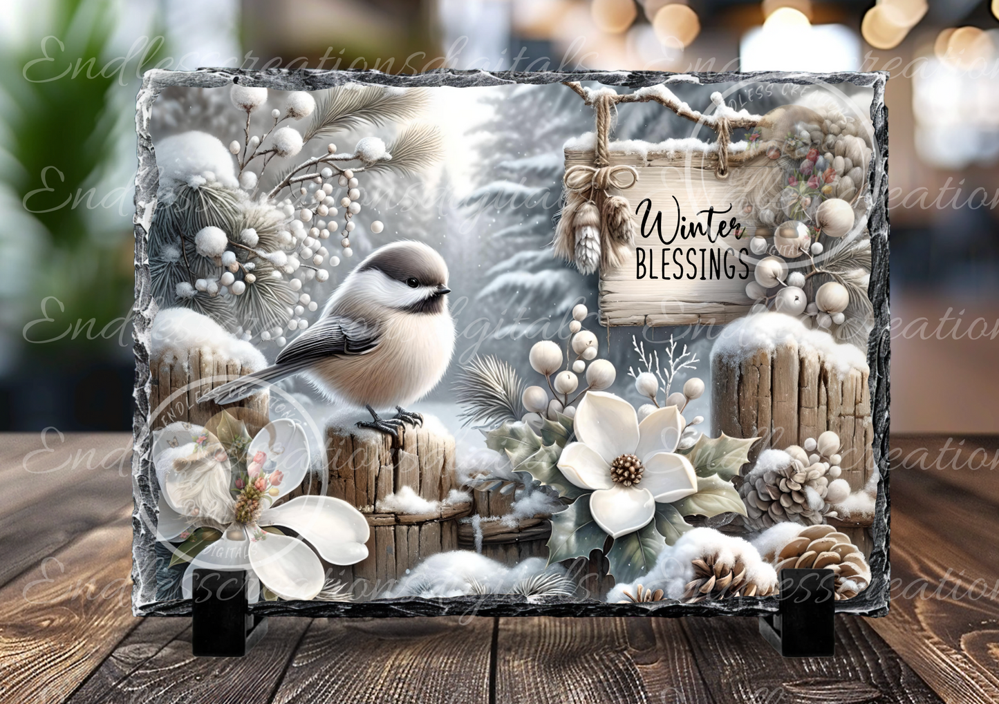 WINTER BLESSING CHICKADEE BUNDLE