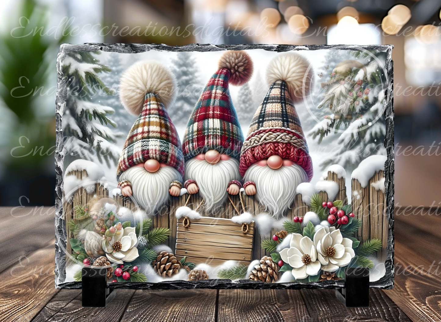 GNOMES FOR THE HOLIDAYS (NO TEXT) BUNDLE WITH TRANSPARENCIES