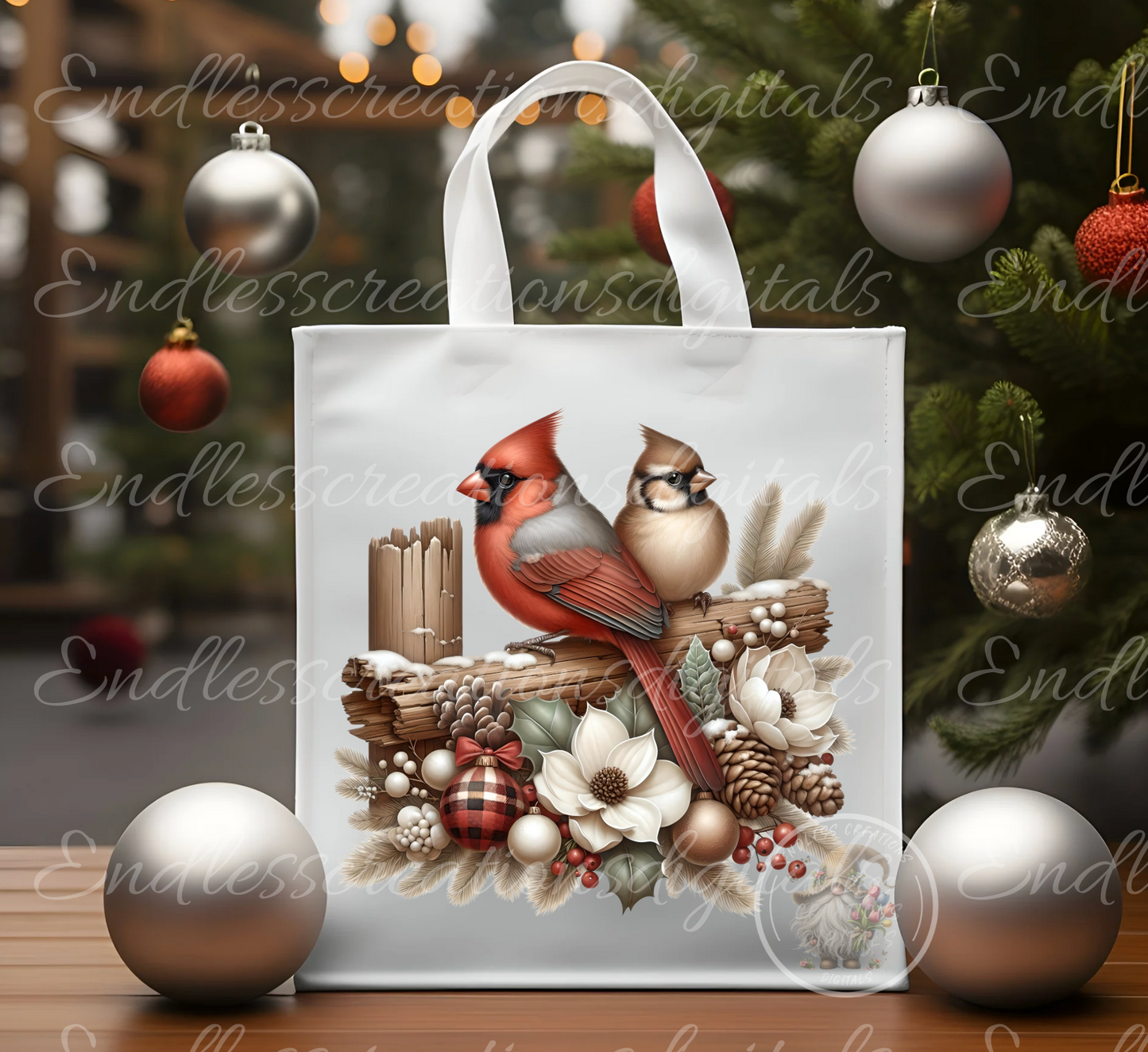 WINTER BLESSINGS CARDINAL COUPLE BUNDLE