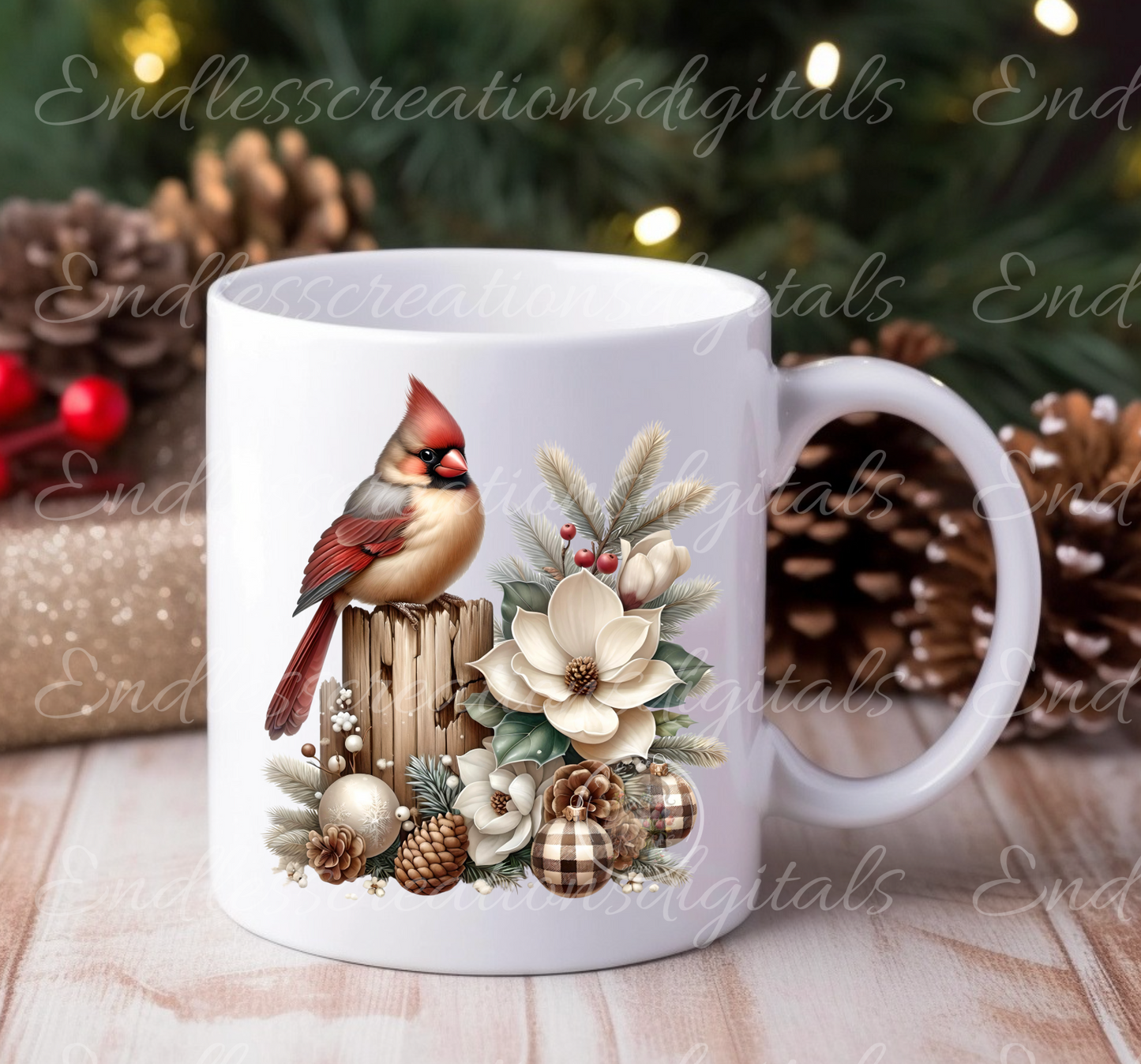 WINTER BLESSINGS CARDINAL COUPLE BUNDLE
