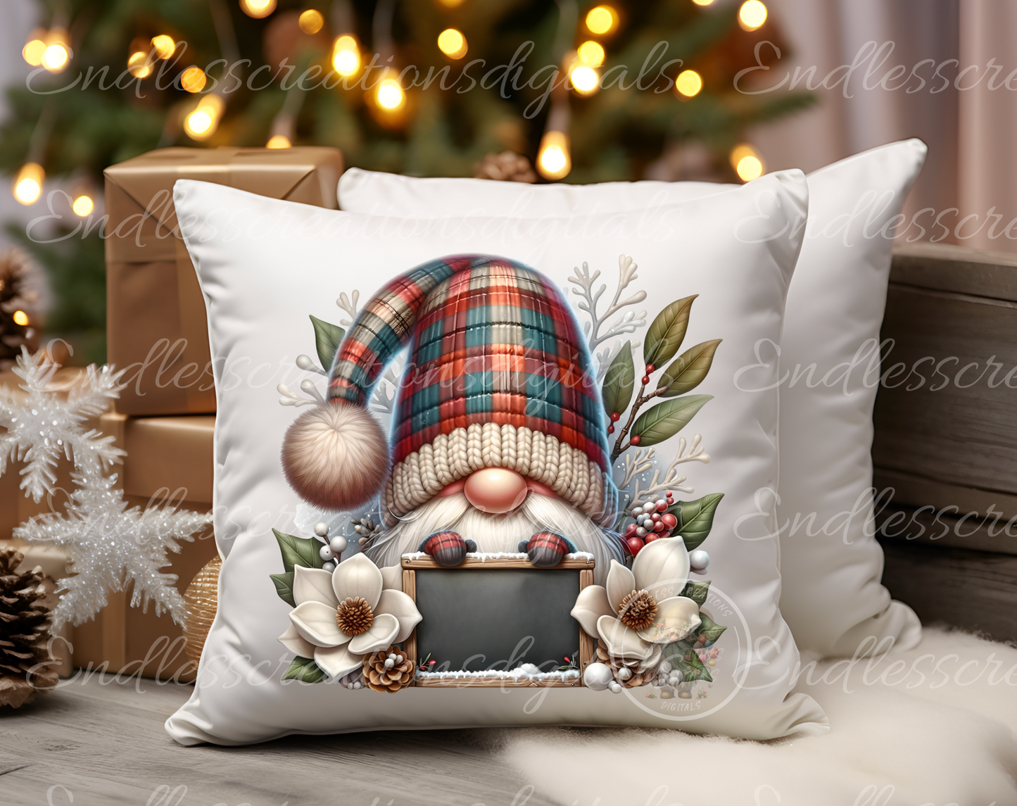 GNOMES FOR THE HOLIDAYS (NO TEXT) BUNDLE WITH TRANSPARENCIES