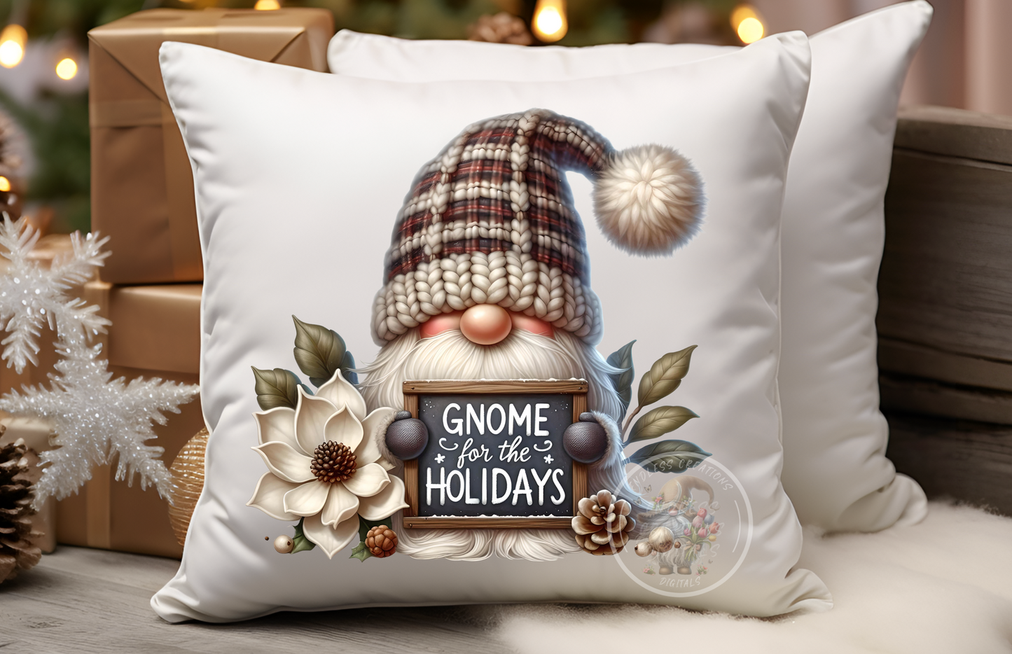 GNOME FOR THE HOLIDAYS BUNDLE WITH TRANSPARANCIES