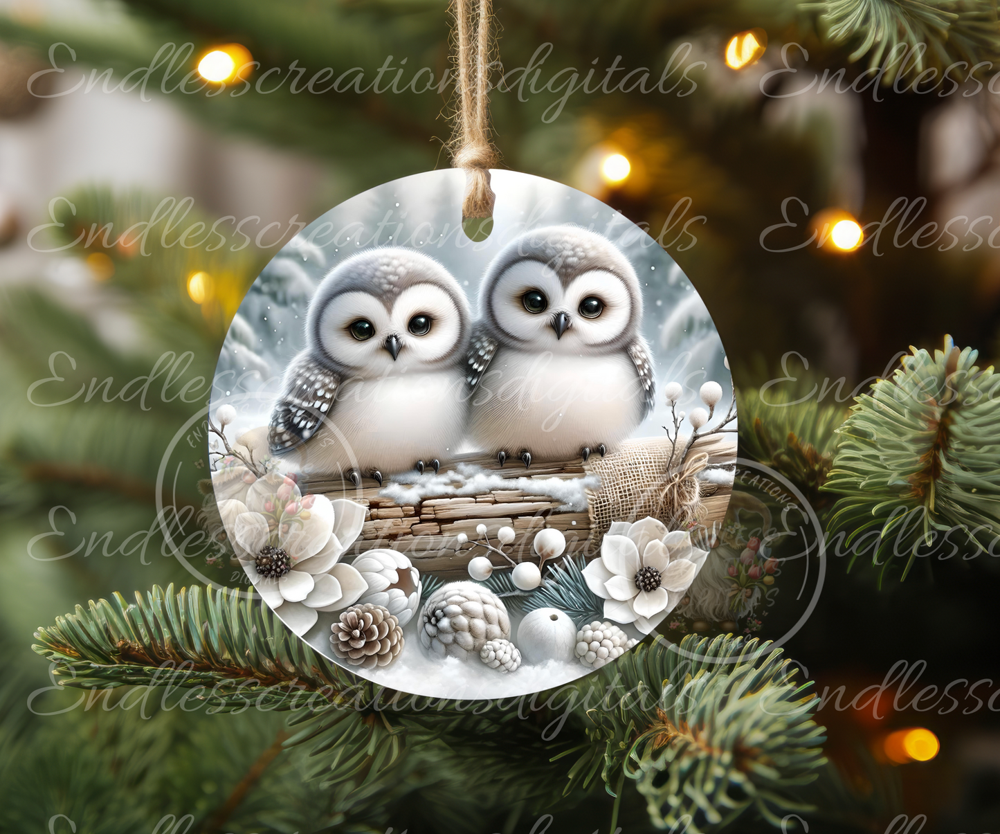 WINTER SNOW OWL BUNDLE