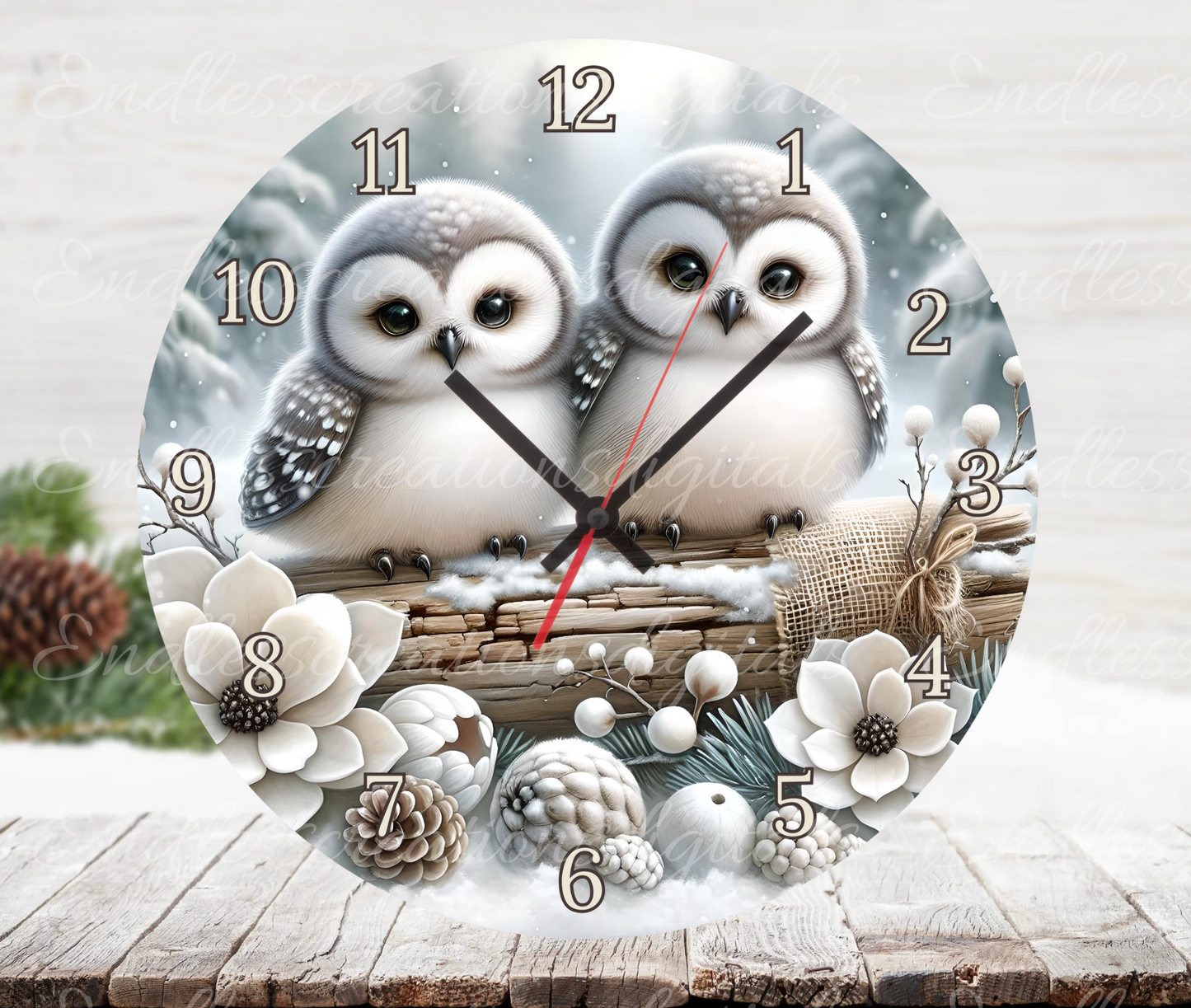 WINTER SNOW OWL BUNDLE