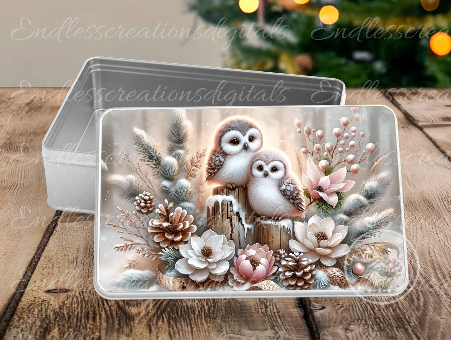 ROSE GOLD WINTER OWLS BUNDLE OF 6