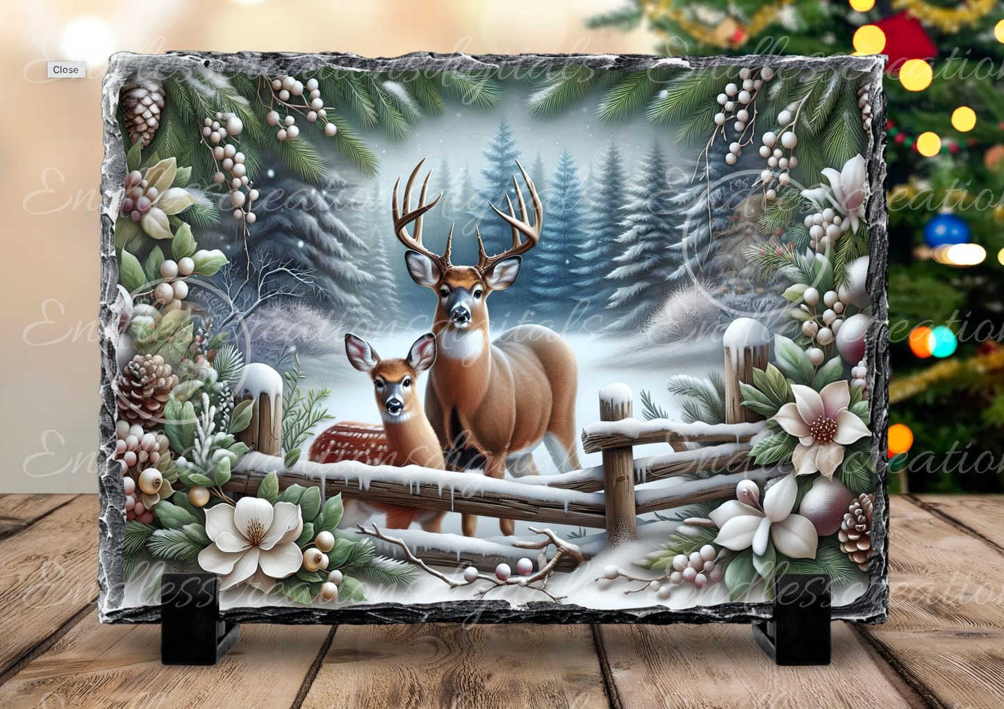 WINTER DEER BUNDLE OF 6 DESIGNS