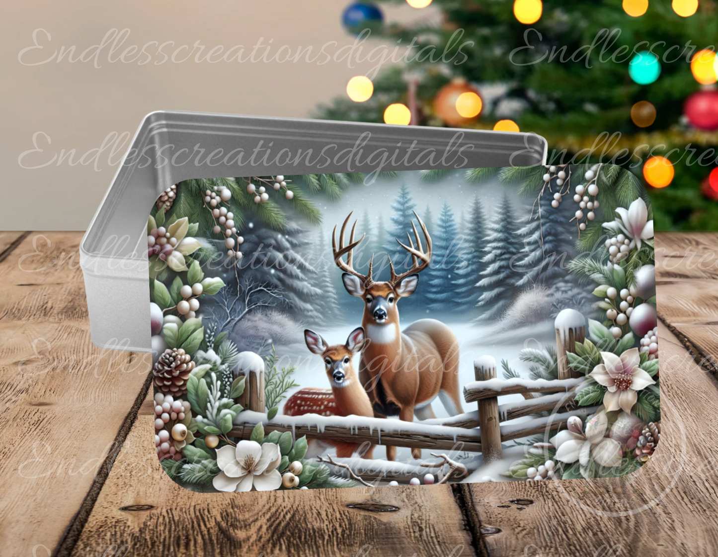 WINTER DEER BUNDLE OF 6 DESIGNS