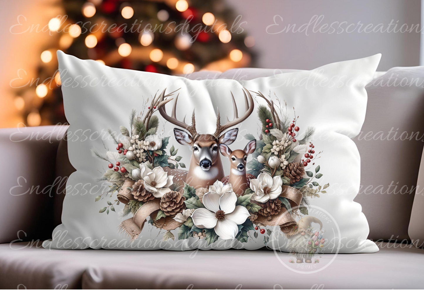 WINTER DEER TRANSPARENCIES BUNDLE