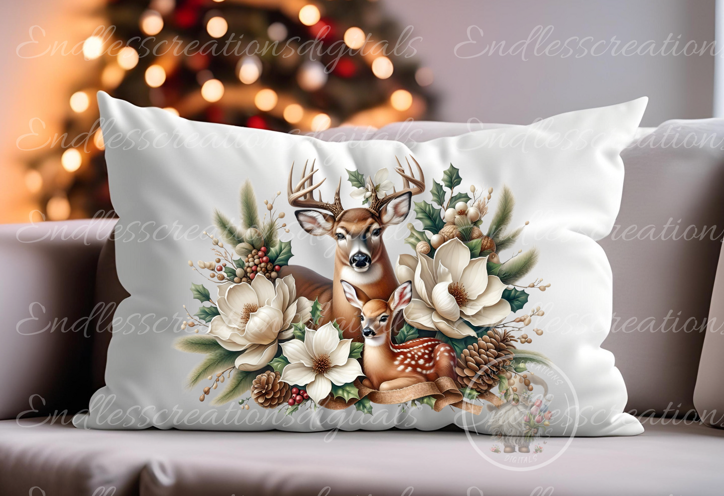 WINTER DEER TRANSPARENCIES BUNDLE