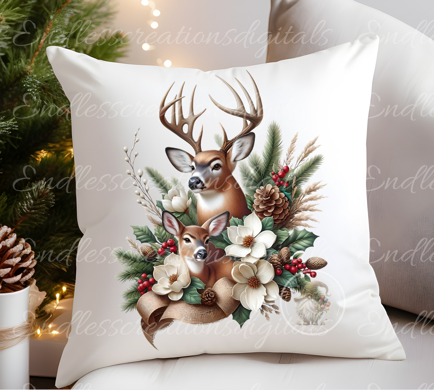 WINTER DEER TRANSPARENCIES BUNDLE