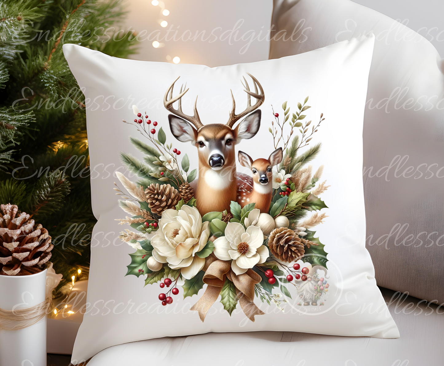 WINTER DEER TRANSPARENCIES BUNDLE