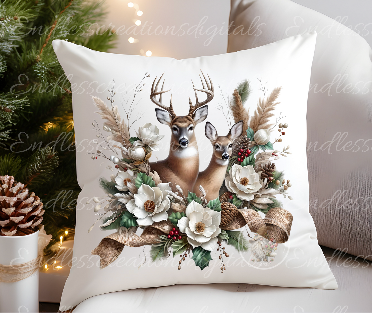 WINTER DEER TRANSPARENCIES BUNDLE