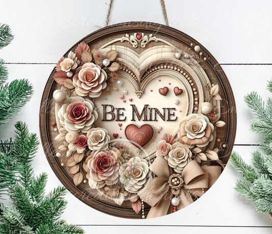 VINTAGE VALENTINES BE MINE