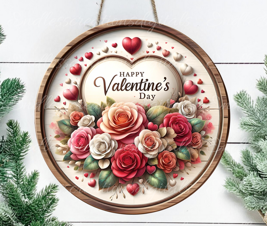 HAPPY VALENTINES DAY ROUND