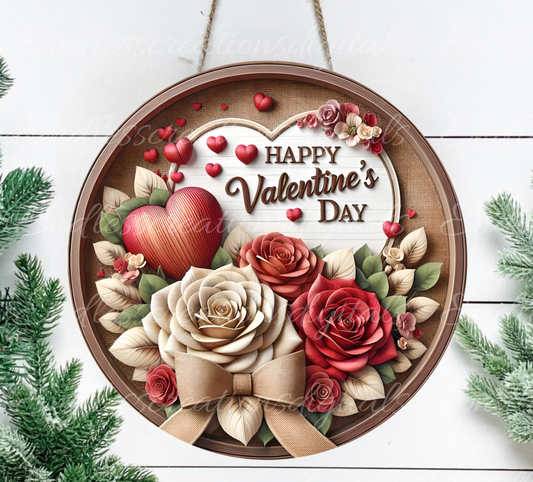 HAPPY VALENTINES DAY ROUND