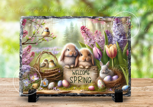 WELCOME SPRING BUNNIES