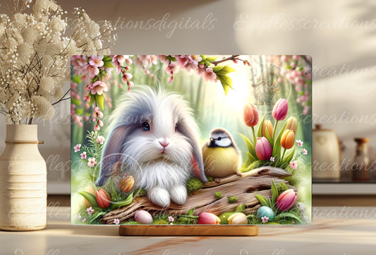 ADORABLE SPRING BUNNY