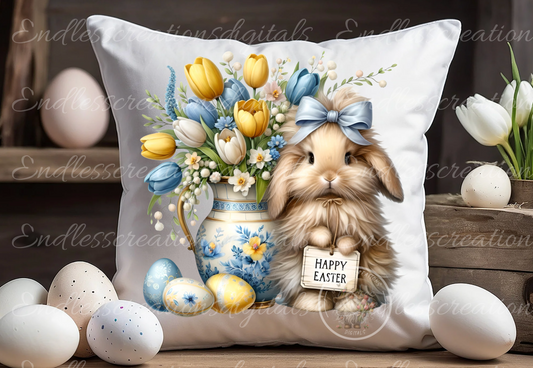 6 ADORABLE EASTER TRANSPARENCIES WITH TEXT