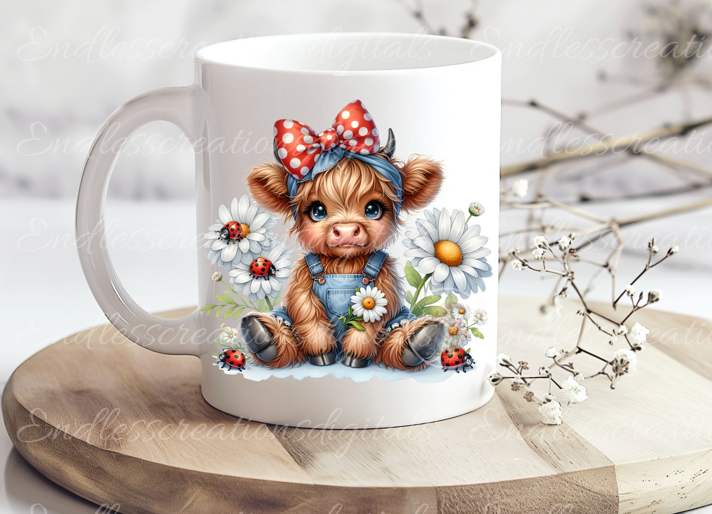 DAISY SPRING COW TRANSPARENT PNG