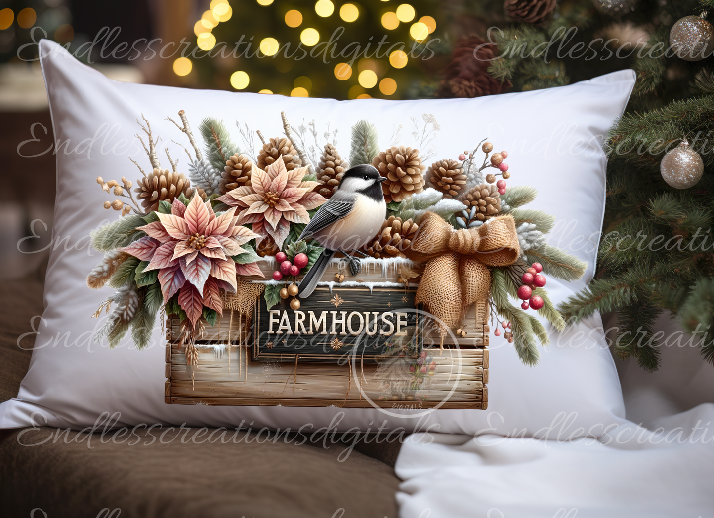 FARMHOUSE WINTER PLANTERS WITH TEXT TRANSPARENCIES