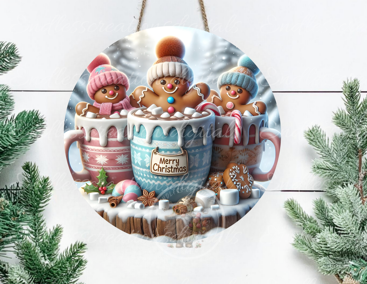 CHRISTMAS GINGERBREAD HOT CHOCOLATE