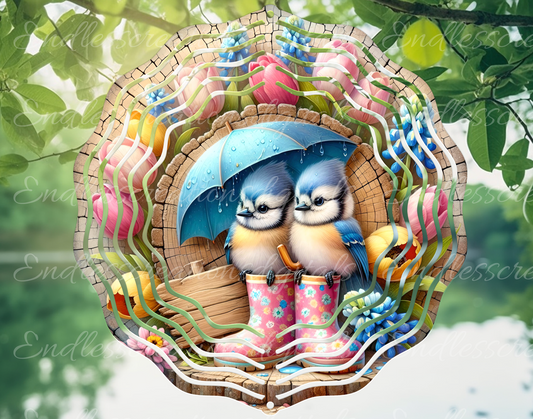 SPRING BABY BLUEJAYS