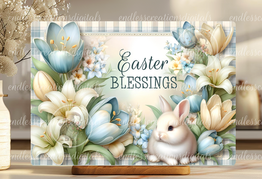 EASTER BLESSINGS RECTANGLE