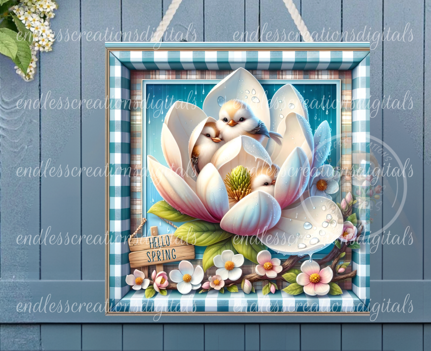 SQUARE SPRING CHICKS