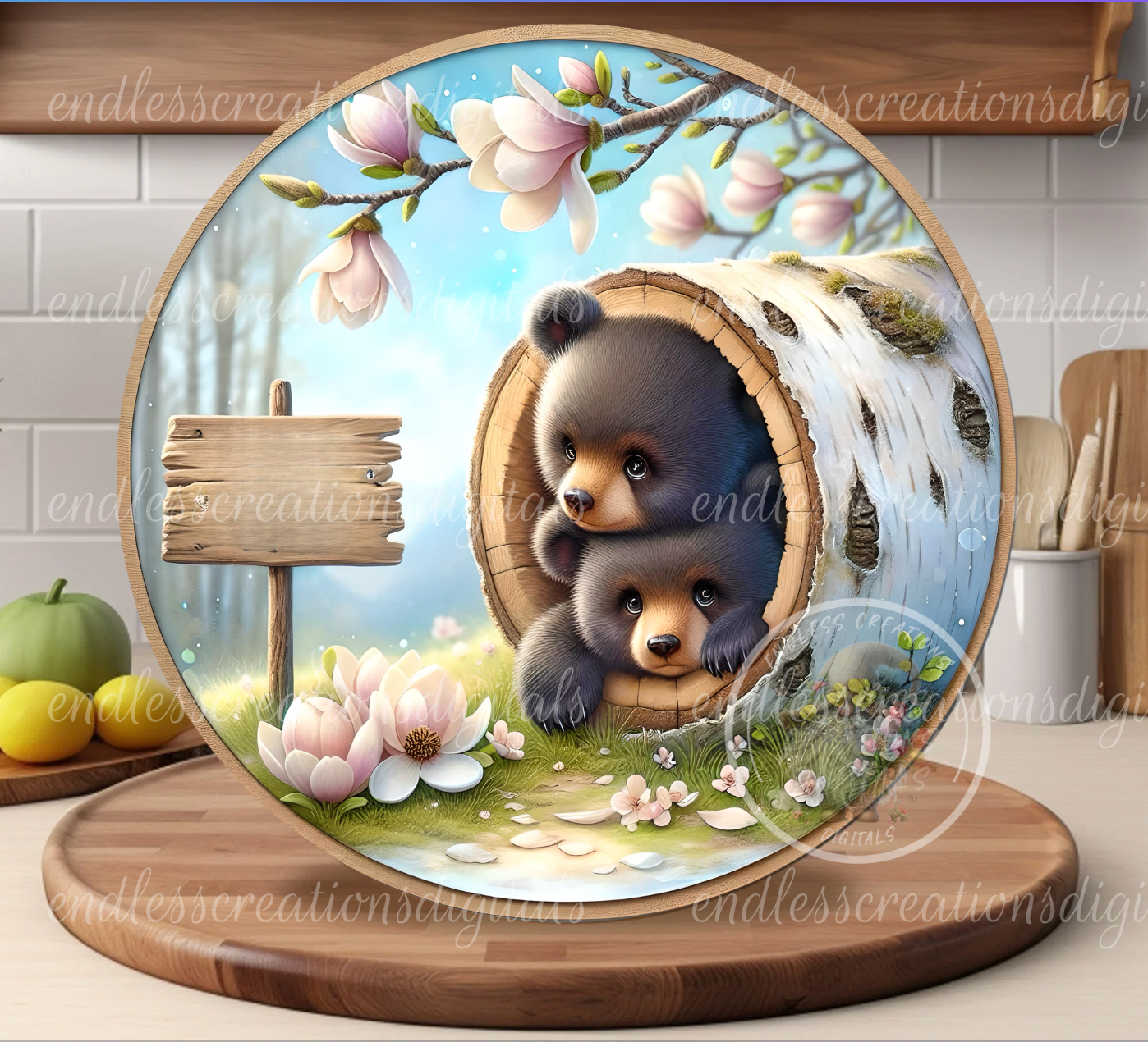 SPRING BABY BLACK BEARS