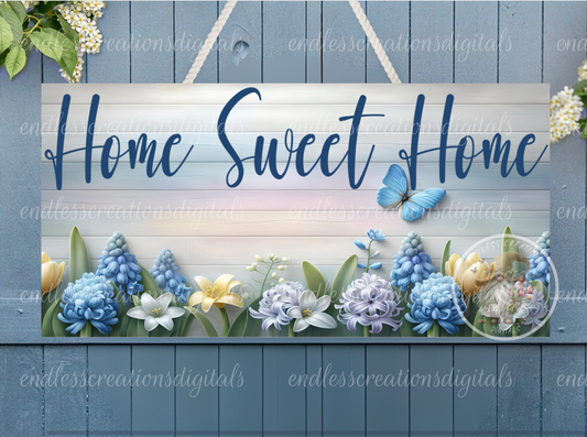 SPRING FLORAL 12 X 6 RECTANGLE