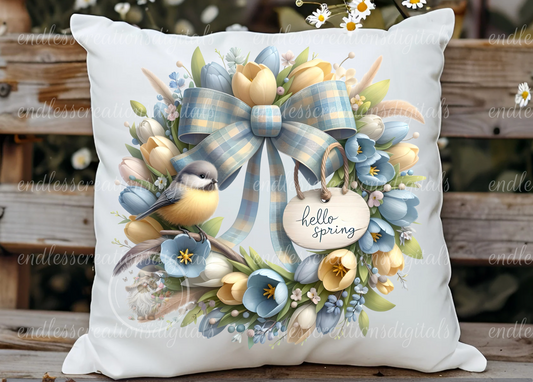 TULIP WREATH TRANSPARENCIES