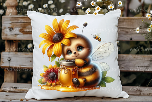 SUMMER BEE/LADYBUG FLORAL TRANSPARENCIES BUNDLE OF 7