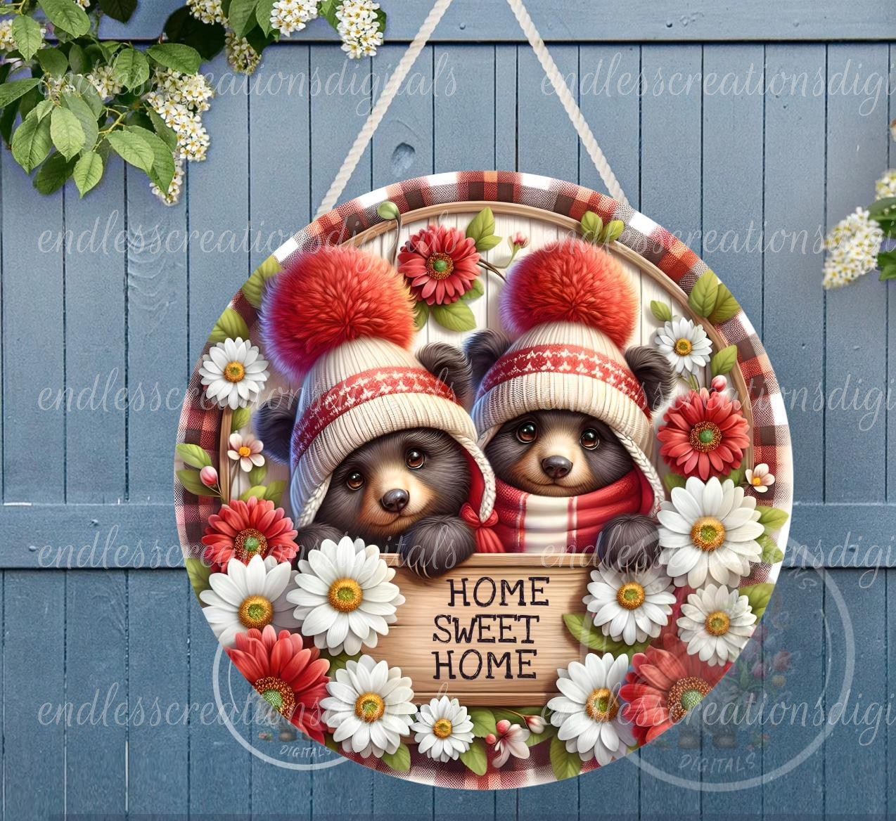 SPRING BLACK BEARS ROUND