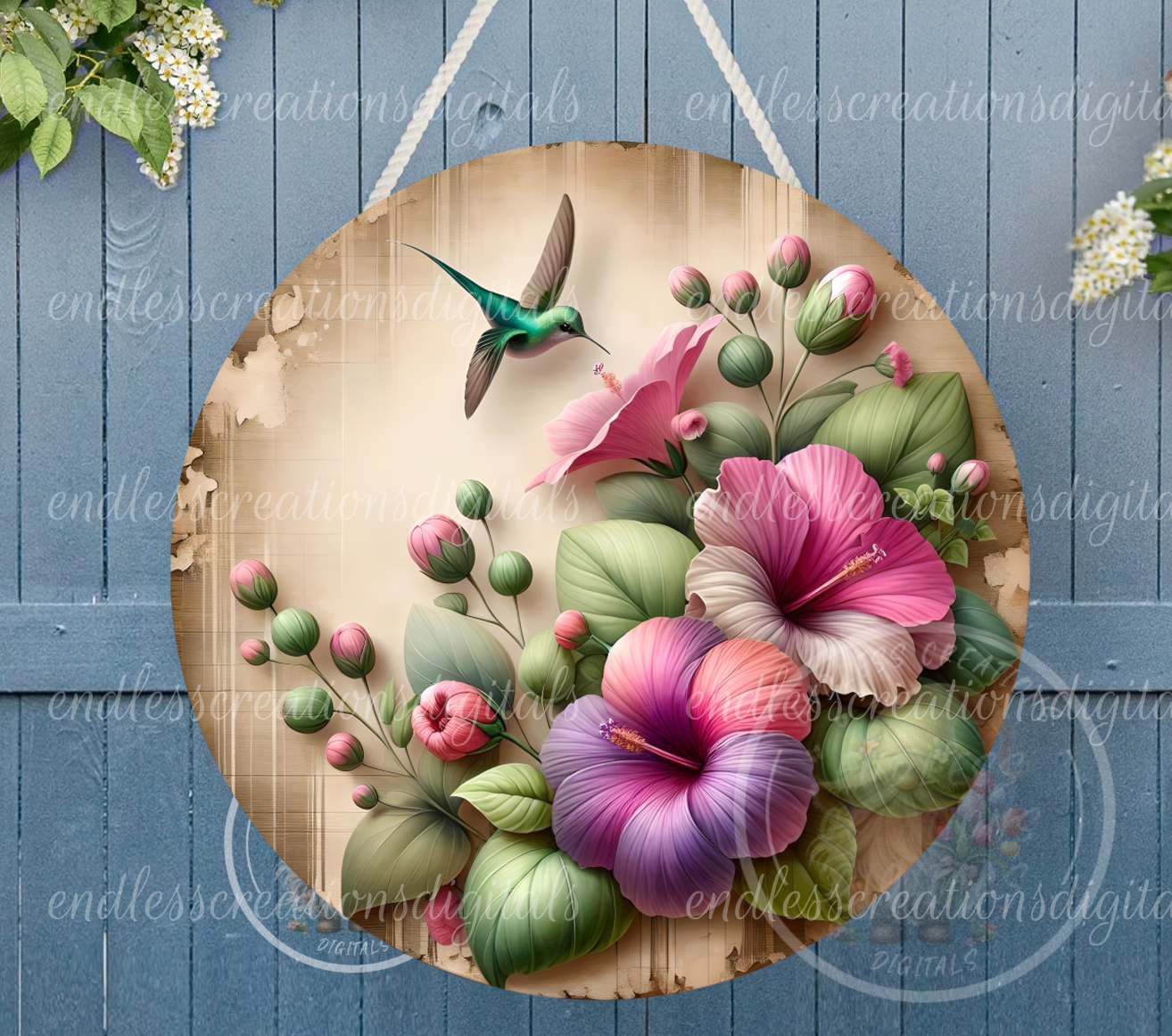 SUMMER HIBISCUS INSPIRATIONAL ROUND