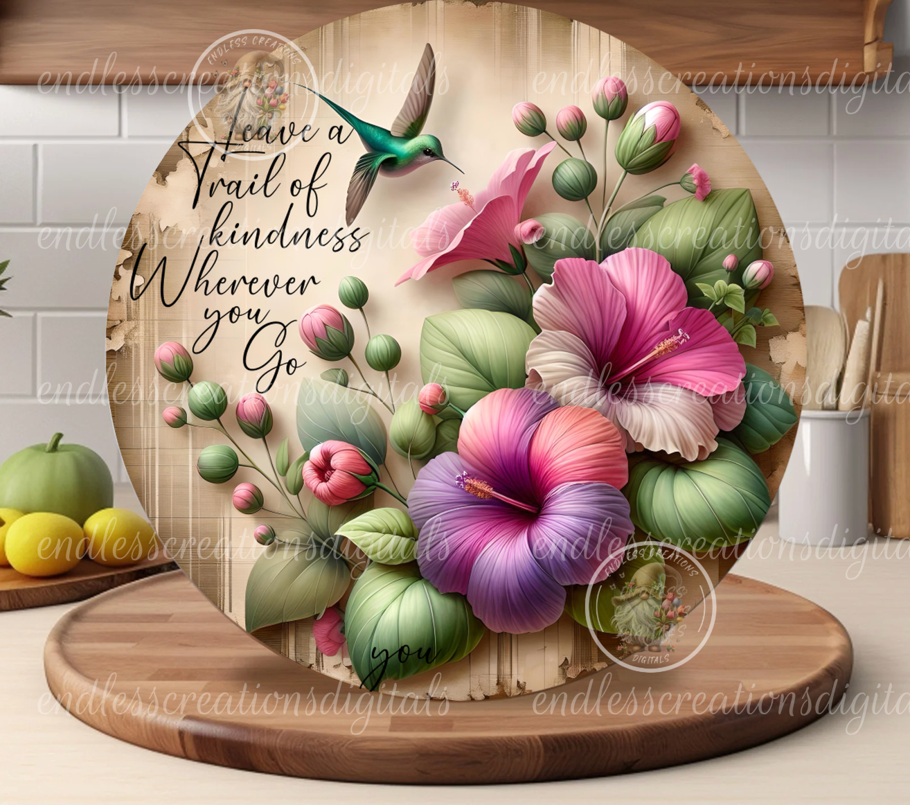 SUMMER HIBISCUS INSPIRATIONAL ROUND