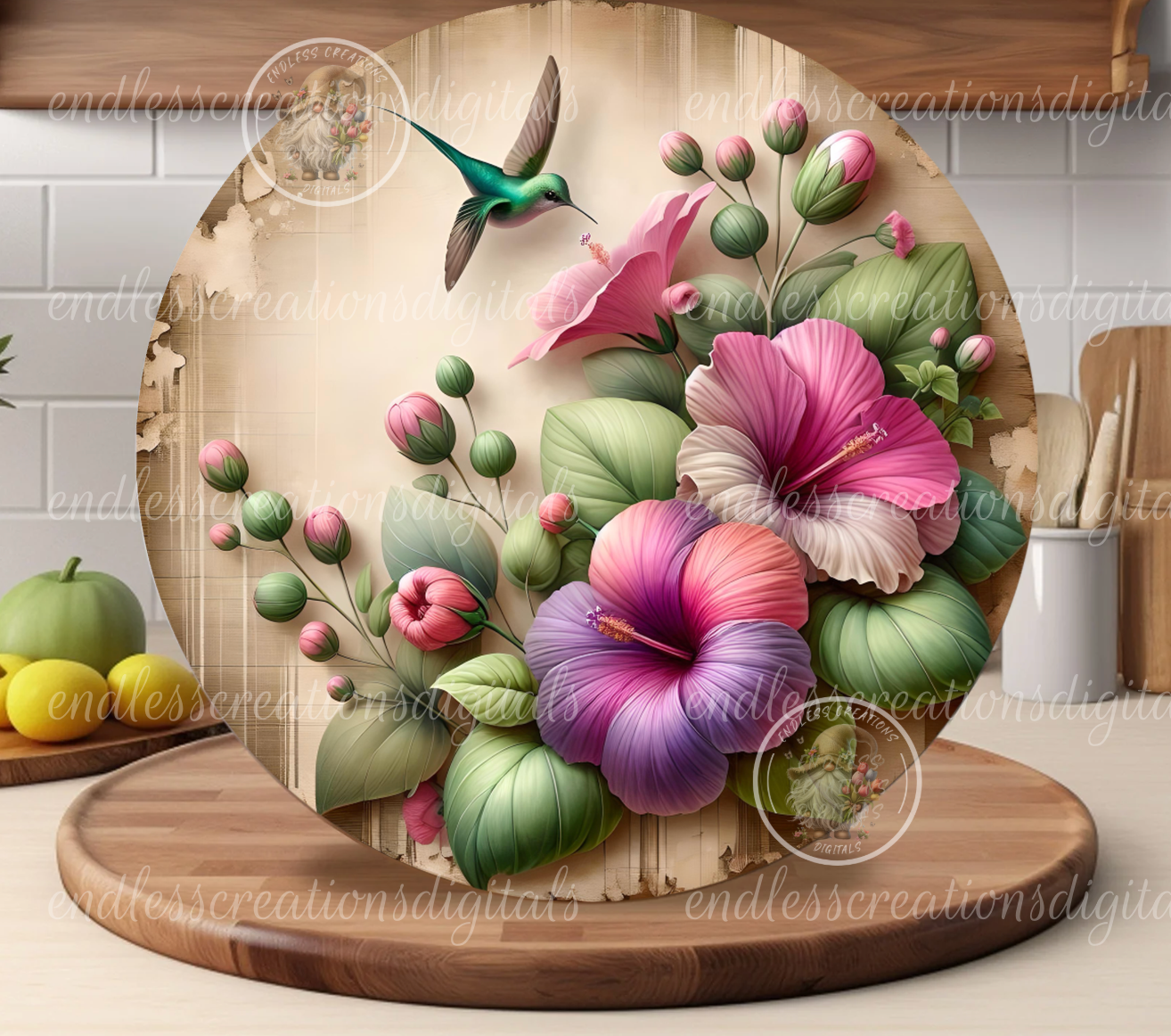 SUMMER HIBISCUS INSPIRATIONAL ROUND