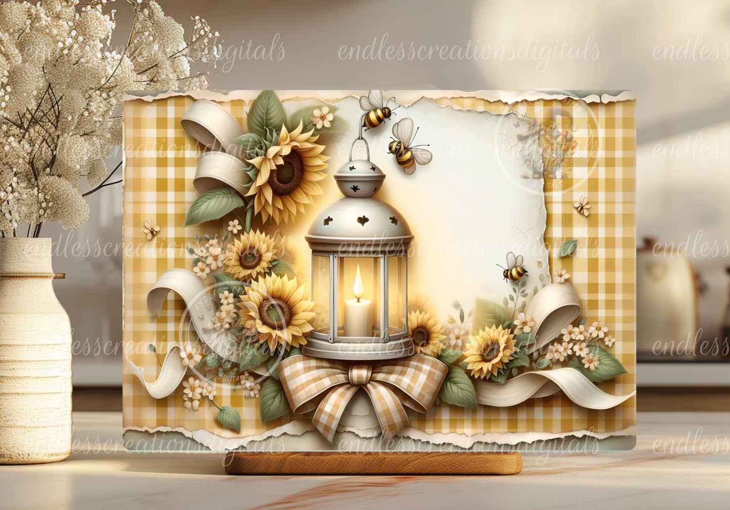 SUNSHINE BEES SUNFLOWERS