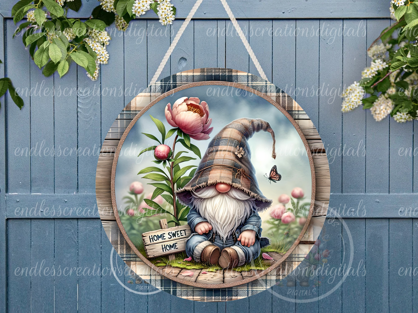 SWEET SPRING PEONY GNOME