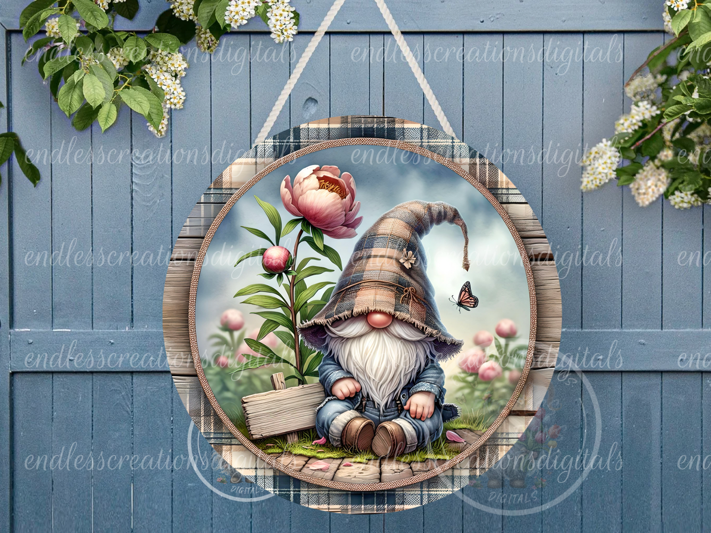 SWEET SPRING PEONY GNOME