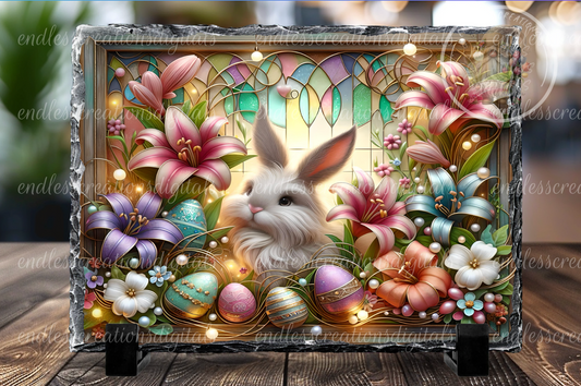 EASTER STAINED GLASS LOOK