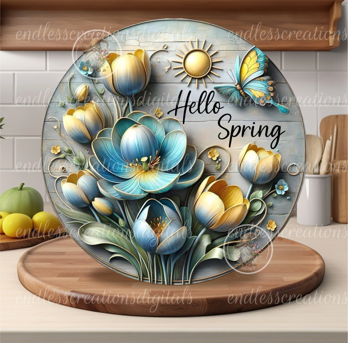 METALLIC SPRING TULIPS